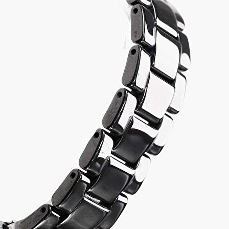 Xiaomi Mi Band 3 Uyumlu KRD-21 Metal Zore Kordon-Gümüş