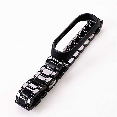 Xiaomi Mi Band 3 Uyumlu KRD-21 Metal Zore Kordon-Gümüş