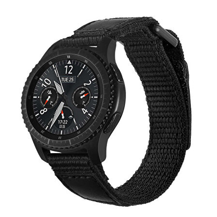 Huawei Watch GT 3 42mm Magic Nylon Zore Kordon-Siyah