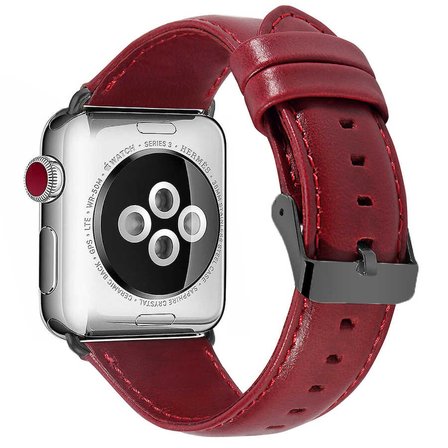 ​​​Watch Ultra 49mm Kordon Uyumlu Luxury Leather Deri Strap Kayış CLO- NO6