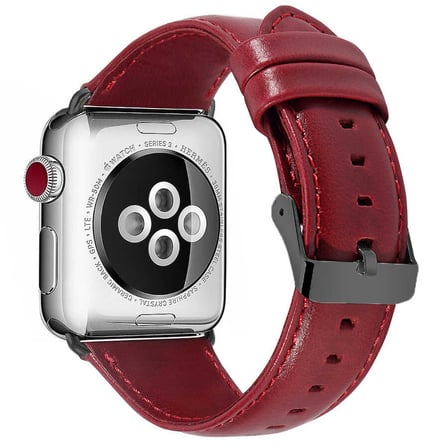 ​​​Watch Ultra 49mm Kordon Uyumlu Luxury Leather Deri Strap Kayış CLO- NO6