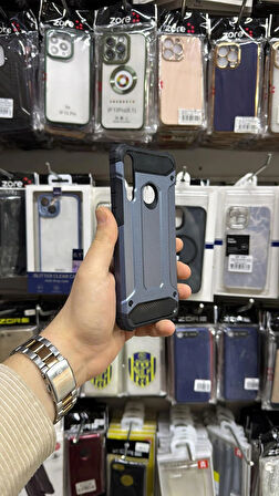 Huawei Y6P Kılıf Zore Crash Silikon Kapak
