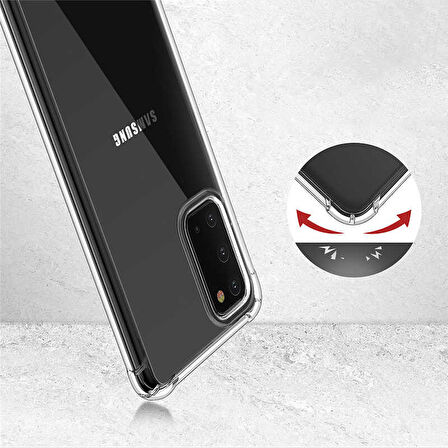 Galaxy A21S Uyumlu Zore Nitro Anti Shock Silikon-Renksiz