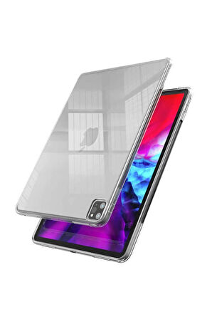 İpad Pro 12.9 Pro 2020 (4.NESİL) - Uyumlu Tablet Süper Silikon Kapak-siyah