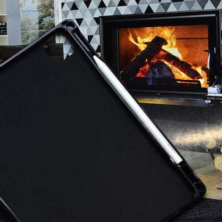 iPad Pro 11 2020 (2.Nesil) ​NRTK Kalemli Tablet Silikon - Renksiz
