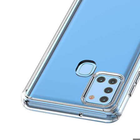 Galaxy A21S Uyumlu Zore Coss Kapak-Renksiz