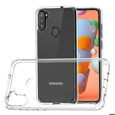 Galaxy M11 Uyumlu Zore Coss Kapak-Renksiz
