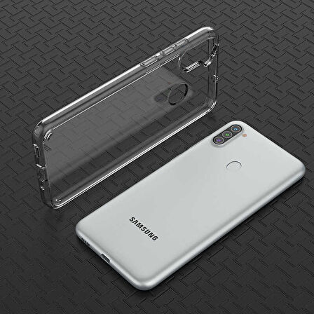 Galaxy M11 Uyumlu Zore Coss Kapak-Renksiz