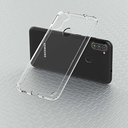 Galaxy M11 Uyumlu Zore Coss Kapak-Renksiz