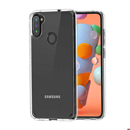 Galaxy A11 Uyumlu Zore Coss Kapak-Renksiz