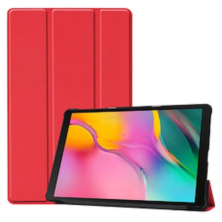 Lexroo Huawei MatePad Pro 10.8 Smart Cover Standlı 1-1 Kılıf - Kırmızı