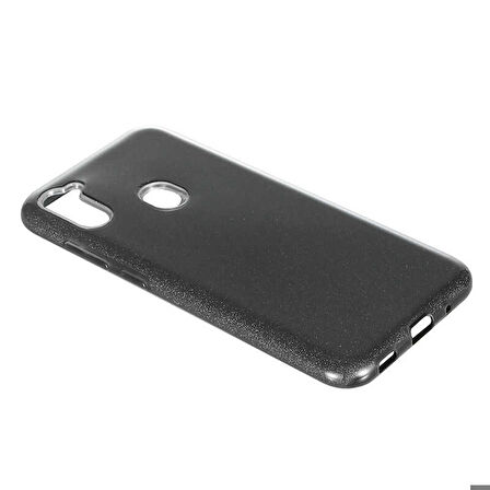 Galaxy A11 Uyumlu Zore Shining Silikon-Gold