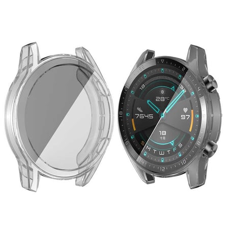 Huawei GT2 46mm NVTH Watch Gard 02 Ekran Koruyucu - Renksiz