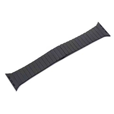 Watch Ultra 49mm Kordon Uyumlu KRD-16 Seramik Strap Kayış CLO- Beyaz