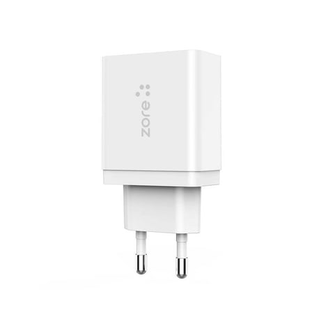 Beyaz ​XMac Serisi ZR-X2 Seyahat Şarj Başlığı-Zore