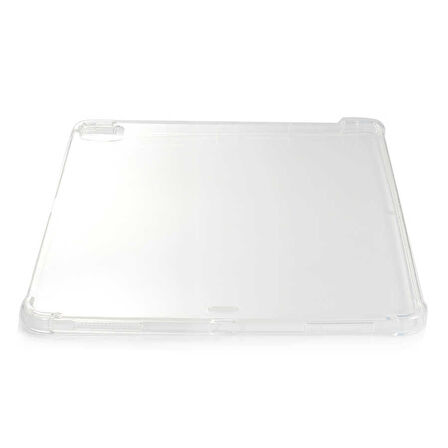 iPad Pro 12.9 2020 (4.Nesil) - Uyumlu Uyumlu ​MKST Tablet Nitro Anti Shock Silikon Kapak-Renksiz