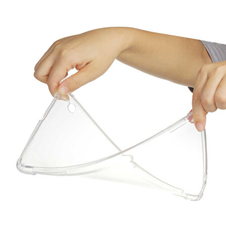 MatePad T5 10  Uyumlu ​ARTH Tablet Nitro Anti Shock Silikon Kapak-Renksiz