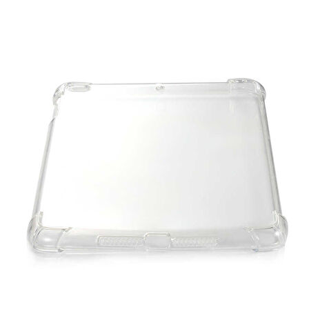 iPad Mini 5. Nesil - Uyumlu Uyumlu ​ALT Tablet Nitro Anti Shock Silikon Kapak-Renksiz
