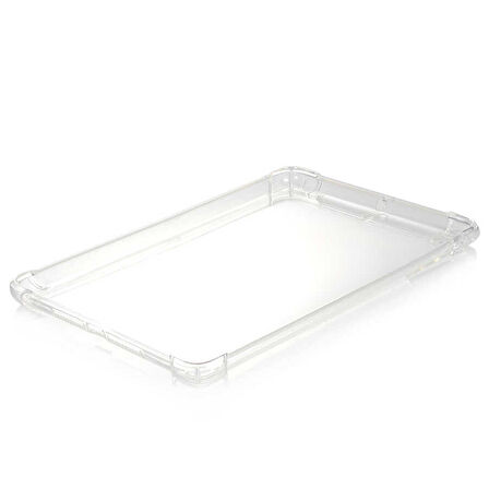 iPad Mini 1. Nesil - Uyumlu Uyumlu ​EFFX Tablet Nitro Anti Shock Silikon Kapak-Renksiz