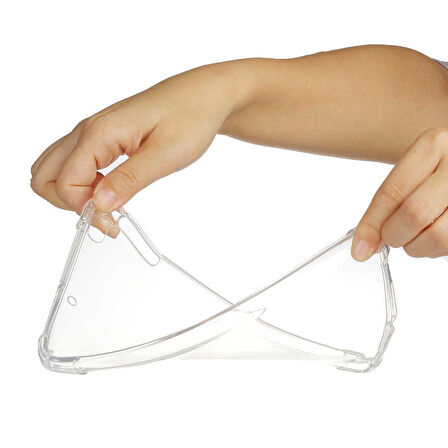 iPad Mini 1. Nesil - Uyumlu Uyumlu ​JOEC Tablet Nitro Anti Shock Silikon Kapak-Renksiz