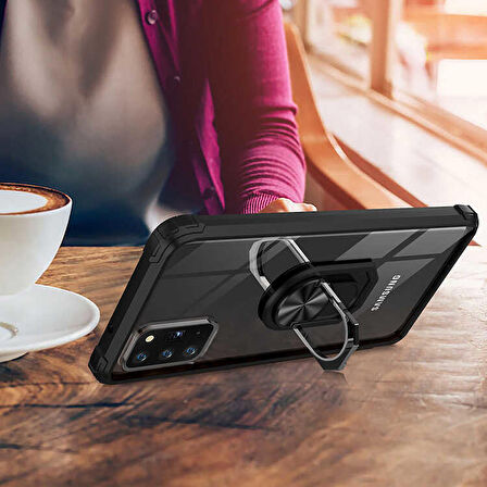 Galaxy Note 20 Uyumlu Zore Mola Kapak-Lacivert