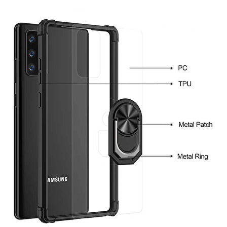 Galaxy Note 20 Uyumlu Zore Mola Kapak-Lacivert