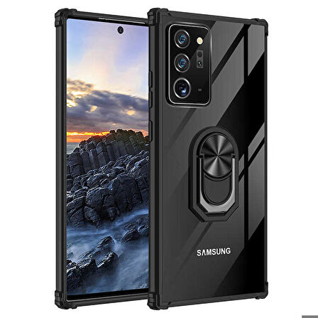 Galaxy Note 20 Ultra Uyumlu Zore Mola Kapak-Siyah