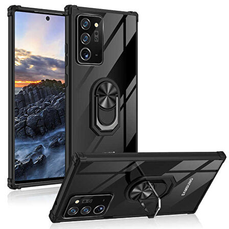 Galaxy Note 20 Ultra Uyumlu Zore Mola Kapak-Siyah