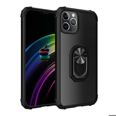 iPhone 12 Pro Uyumlu Zore Mola Kapak-Siyah