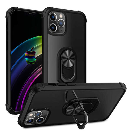 iPhone 12 Pro Uyumlu Zore Mola Kılıf-Siyah