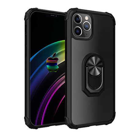 iPhone 12 Pro Uyumlu Zore Mola Kılıf-Siyah