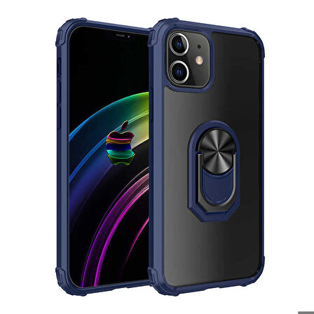 iPhone 12 Uyumlu Zore Mola Kapak-Lacivert