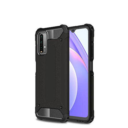 Xiaomi Redmi 9T Kılıf Zore Crash Silikon Kapak