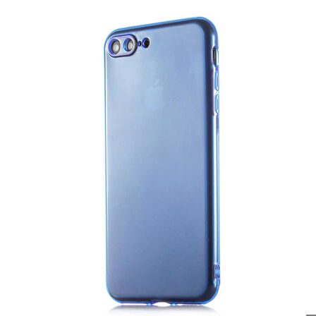 iPhone 7 Plus Uyumlu Zore Mun Silikon-Sarı