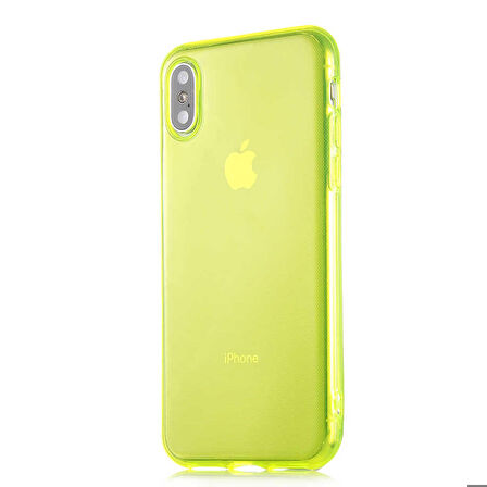 iPhone X Uyumlu Zore Mun Silikon-Pembe
