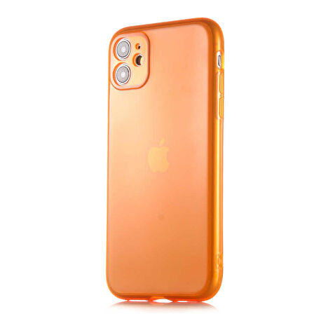 iPhone 11 Uyumlu Zore Mun Silikon-Pembe