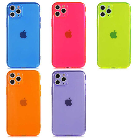 iPhone 11 Pro Uyumlu Zore Mun Silikon-Mor