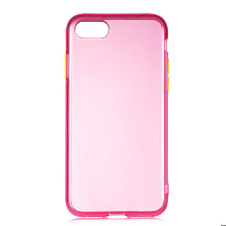 iPhone 7 Uyumlu Zore Bistro Kapak-Pembe