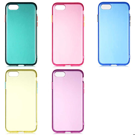iPhone 7 Uyumlu Zore Bistro Kapak-Pembe