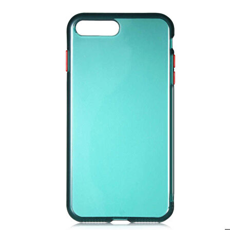 iPhone 8 Plus Uyumlu Zore Bistro Kapak-Koyu Yeşil