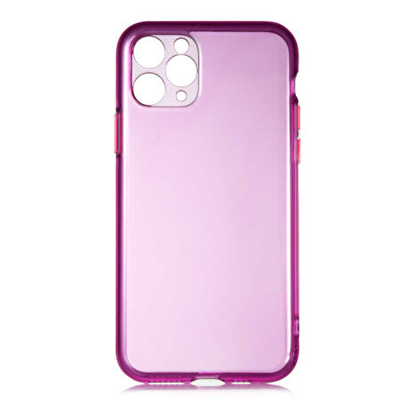 iPhone 11 Pro Max Uyumlu Zore Bistro Kılıf-Mor