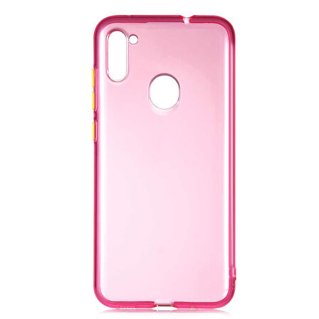 Galaxy M11 Uyumlu Zore Bistro Kapak-Pembe