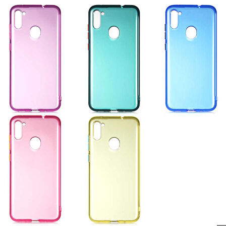 Galaxy M11 Uyumlu Zore Bistro Kapak-Mor