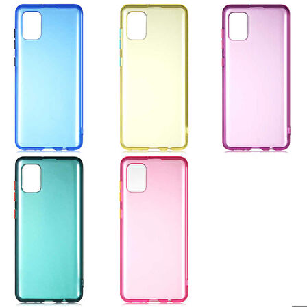 Galaxy A31 Uyumlu Zore Bistro Kapak-Mor