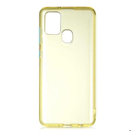 Galaxy A21S Uyumlu Zore Bistro Kapak-Sarı