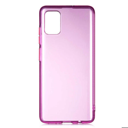 Galaxy A51 Uyumlu Zore Bistro Kapak-Mor