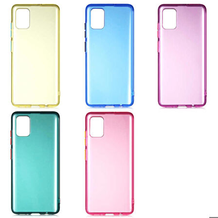 Galaxy A51 Uyumlu Zore Bistro Kapak-Mor