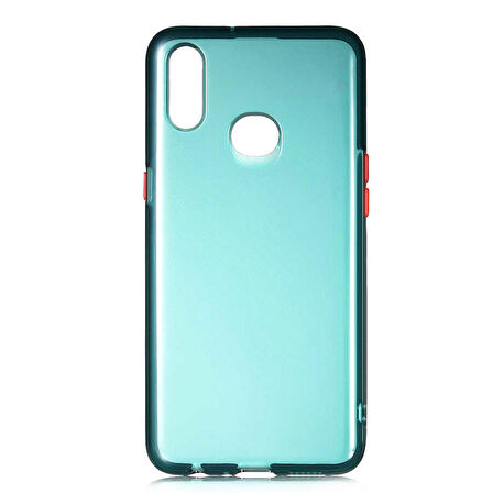 Galaxy A10S Uyumlu Zore Bistro Kapak-Koyu Yeşil