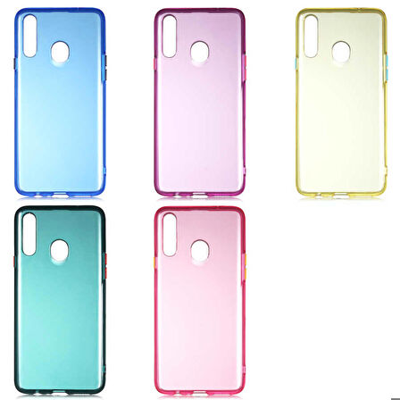 Galaxy A20S Uyumlu Zore Bistro Kapak-Koyu Yeşil