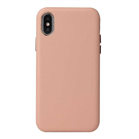 iPhone X Uyumlu Zore Eyzi Kapak-Pembe